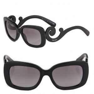 PRADA Baroque Sunglasses SPR 27O Black
